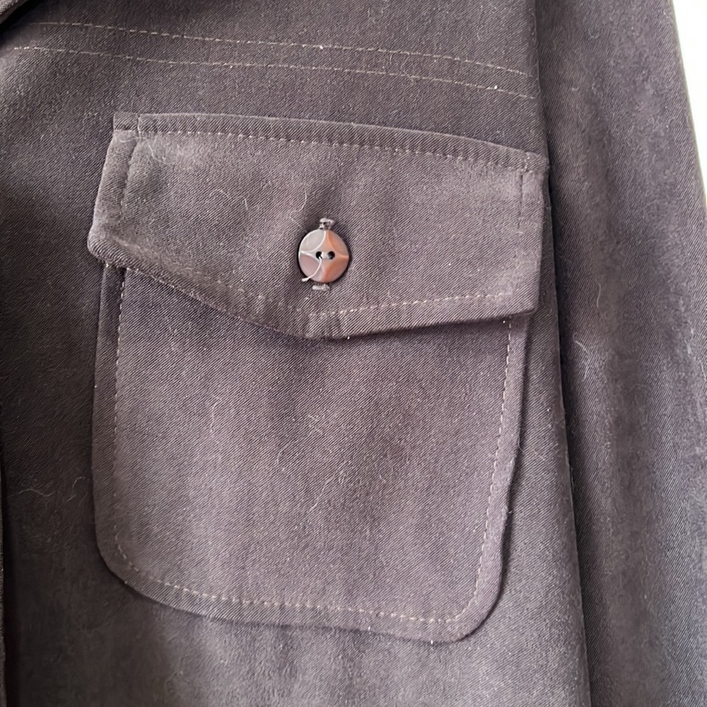 LT Sport Petite Brown, Lightweight Blazer - Size M - Picture 4 of 12